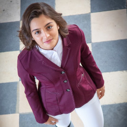 Konkurrenzjacke Pénélope Paris Air Soft Pflaume Lila