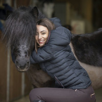 Gesteppt Jacke Equithème Lara Schwarz Gesteppt Jacke Equithème Lara Schwarz