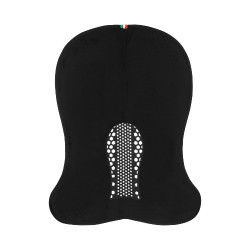 Atmungsaktiver Acavallo Stoßdämpfer mit hexagonalem Gel und Mikrofleece Schwarz / schwarz Atmungsaktiver Acavallo Stoßdämpfer mit hexagonalem Gel und Mikrofleece Schwarz / schwarz