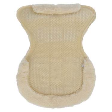 Acavallo Classic Gel Stoßdämpfer mit Lammfell Transparent / naturfarben