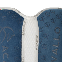 Acavallo Close Contact Stoßdämpfer mit Memoryschaum, Grip und Wirbelkanal Ozean Blau Acavallo Close Contact Stoßdämpfer mit Memoryschaum, Grip und Wirbelkanal Ozean Blau