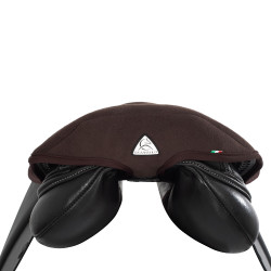 Acavallo Classic Obstacle Gel 20mm Dri-Lex Sitzbezug Braun