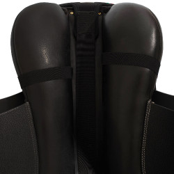 Acavallo Classic Obstacle Gel 20mm Dri-Lex Sitzbezug Schwarz