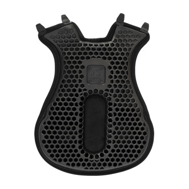 Sattelsitzbezug Acavallo Ortho-Coccyx Western Gel Hexagonal Dri-Lex 20mm Schwarz