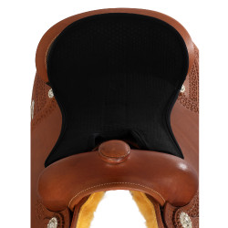 Sitzbezug Acavallo Classic Western Gel Dri-Lex 10mm Schwarz