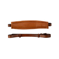 Nasenriemen Acavallo aus Leder für Hackamore Cognac Braun Nasenriemen Acavallo aus Leder für Hackamore Cognac Braun