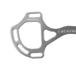 Zweige Hackamore Acavallo Alupro Aluminium Silber
