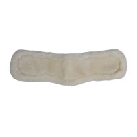 Anatomische Acavallo-Hülle Kurzgurt Gel & Lammfell Weiß Wei&amp;amp;amp;amp;amp;amp;szlig;