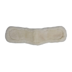 Anatomische Acavallo-Hülle Kurzgurt Gel & Lammfell Weiß Weiß Anatomische Acavallo-Hülle Kurzgurt Gel & Lammfell Weiß Weiß