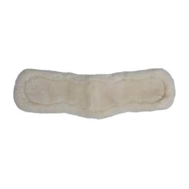 Anatomische Acavallo-Hülle Kurzgurt Gel & Lammfell Weiß Weiß Anatomische Acavallo-Hülle Kurzgurt Gel & Lammfell Weiß Weiß