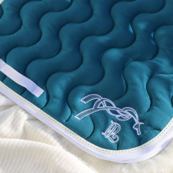 Satteldecke Pénélope Classique Entengrün / Weiß Grün Satteldecke Pénélope Classique Entengrün / Weiß Grün