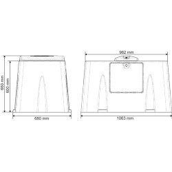 Beheizte Tränke Polyclean NORDIQUE La Gée