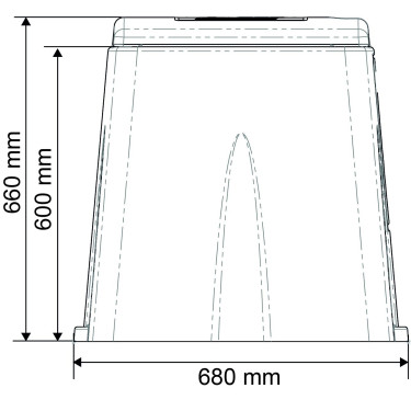 Polyclean-Tränke ungeheizt La Gée