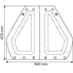 Doppeltränke Polyflap La Gée