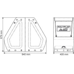Doppeltränke Polyflap La Gée