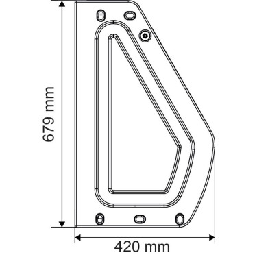 Einfache Polyflap-Tränke La Gée