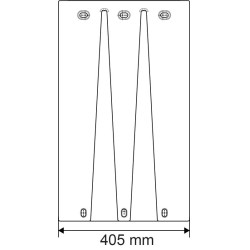 Einfache Polyflap-Tränke La Gée
