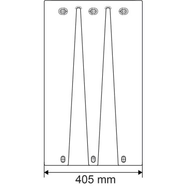 Einfache Polyflap-Tränke La Gée
