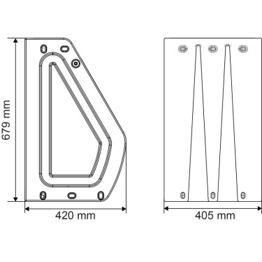 Einfache Polyflap-Tränke La Gée