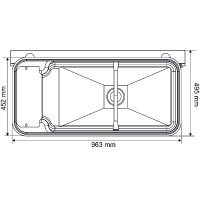 Doppel-Tränke Polybac 75 M...