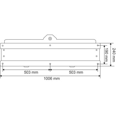Doppeltränke Polybac 72M mit Innenrand und Befestigungshalterung La Gée Doppeltränke Polybac 72M mit Innenrand und Befestigungshalterung La Gée