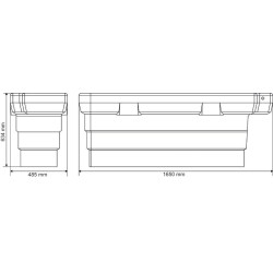 Tränke Polybac S 300 L La Gée