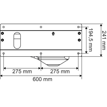 Polybac 30 M Tränke einfach mit Kordelrand und Befestigungshalterung La Gée Polybac 30 M Tränke einfach mit Kordelrand und Befestigungshalterung La Gée