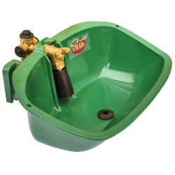 Tränkebecken Polydrink PF3 einfach mit Resicoat-Rohr La Gée