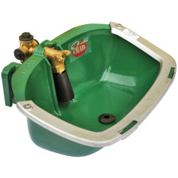 Tränkebecken Polydrink PF3 einfach mit Resicoat-Rohr La Gée