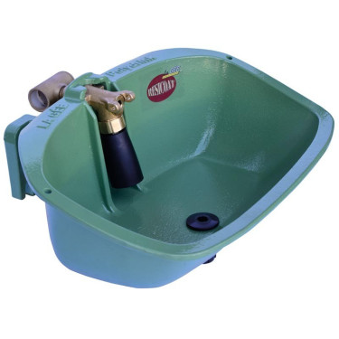 Tränkebecken Polydrink PF3 einfach mit Resicoat-Rohr La Gée