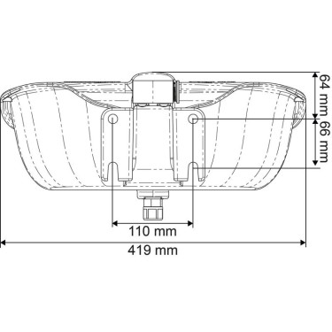 Tränkebecken Polydrink PF3 einfach mit Resicoat-Rohr La Gée