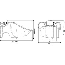 Tränkebecken PF1 Polyfirst La Gée