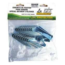 Verzinkte Haken für Sandow La Gée