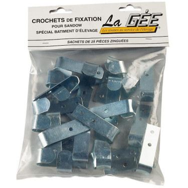 Verzinkte Haken für Sandow La Gée