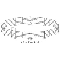 Runder galvanisierter...