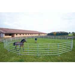 Verzinkter Longierzirkel Ø 10 m Panel 2,40 m La Gée