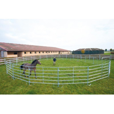 Galvanisiertes rundes Arbeitspanel Ø 10 m, Panel 2,40 m La Gée