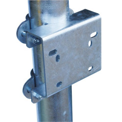 Platte mit 1/2 Befestigungsschelle für Tränken Polyself/Polyflex/Polyfast einfach/Polydrink/Polyfirst La Gée