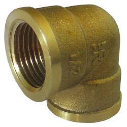 Winkelstück Kupplung/Kupplung 90° 1/2" La Gée
