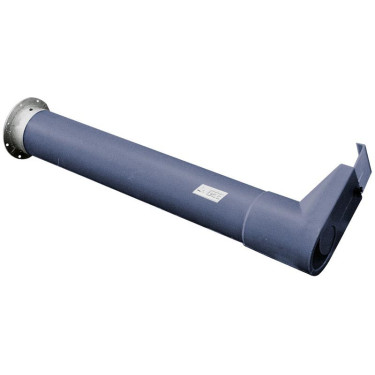 Ausgeleitete lange Futterrinne La Gée