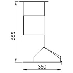 Kurze versetzte Rinne La Gée