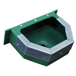 Metallischer Schutz für Wand-Futtertrog 21 L La Gée