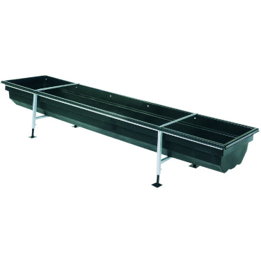 Futterkrippe für Weide linear auf Standfuß 4 m La Gée Futterkrippe für Weide linear auf Standfuß 4 m La Gée