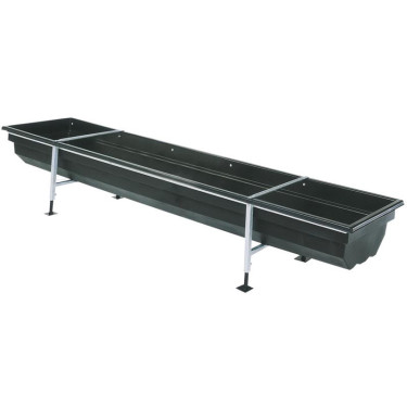 Futterkrippe für Weide linear auf Standfuß 4 m La Gée Futterkrippe für Weide linear auf Standfuß 4 m La Gée