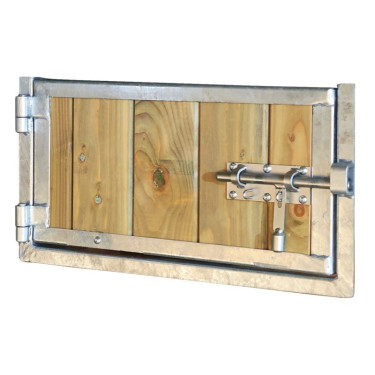 Schwenkfutterklappe gerade ziehend La Gée