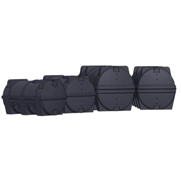 Zylindrische Monoblock-Tanks 6400 L La Gée