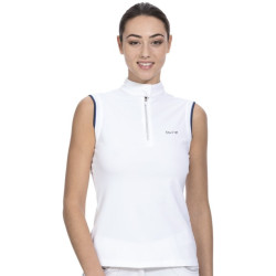 Wettkampf-Poloshirt Equit'M ohne Ärmel für Damen Wettkampf-Poloshirt Equit'M ohne Ärmel für Damen