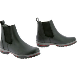 Equithème Streichkappen mit Lammfellfutter Schwarz