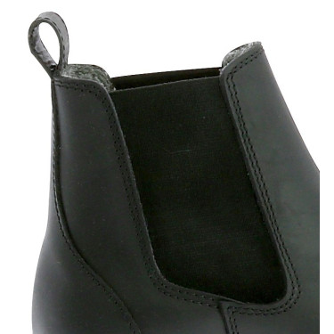 Equithème Streichkappen mit Lammfellfutter Schwarz