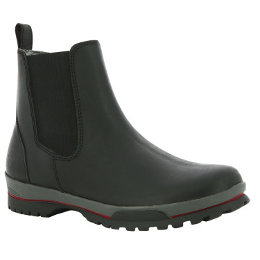 Equithème Streichkappen mit Lammfellfutter Schwarz